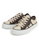 Brunello Cucinelli Women's Micro Leather-Trim Raffia Low-Top Sneakers - 2