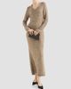 Brunello Cucinelli Women's Mohair and Wool Dazzling Texture Knit Dress - 2