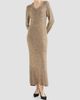 Brunello Cucinelli Women's Mohair and Wool Dazzling Texture Knit Dress - 3