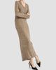 Brunello Cucinelli Women's Mohair and Wool Dazzling Texture Knit Dress - 6
