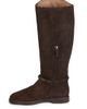 Brunello Cucinelli Women's Monili-Beaded Suede Riding Boots - 5