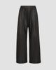 Brunello Cucinelli Women's Nappa Leather Baggy Trousers - 1