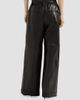 Brunello Cucinelli Women's Nappa Leather Baggy Trousers - 3