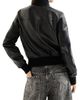 Brunello Cucinelli Women's Nappa Leather Outerwear Jacket with Monili - 4
