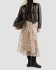 Brunello Cucinelli Women's Polished Nappa Leather Aviator Coat - 6