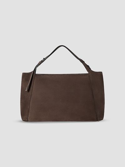 Brunello Cucinelli Women's Sartorial Shopper Bag in Suede