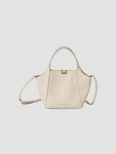 Brunello Cucinelli Women's Sartorial Small Bucket Bag in Soft Grained Leather
