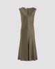 Brunello Cucinelli Women's Satin Cady Flared Dress - 1