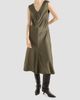 Brunello Cucinelli Women's Satin Cady Flared Dress - 3
