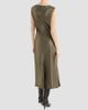 Brunello Cucinelli Women's Satin Cady Flared Dress - 4
