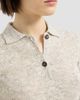 Brunello Cucinelli Women's Silk, Alpaca and Wool Flower Lace Knit Polo - 5