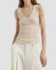 Brunello Cucinelli Women's Silk, Alpaca and Wool Flower Lace Knit Top - 2