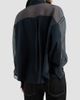Brunello Cucinelli Women's Silk Crêpe De Chine Paneled Shirt with Monili - 3