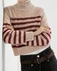Brunello Cucinelli Women's Soft Virgin Wool and Cashmere Turtleneck Sweater - 5