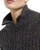 Brunello Cucinelli Women's Soft Wool Cashmere and Mohair Dazzling Rib Cardigan - 4