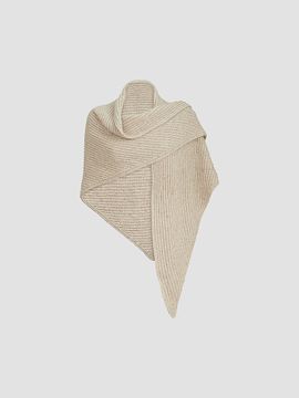 Brunello Cucinelli Women's Sparkling Cashmere, Wool and Mohair Rib Knit Shawl