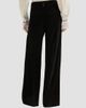 Brunello Cucinelli Women's Sparkling Corduroy Loose Pleated Trousers with Monili - 4
