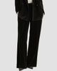 Brunello Cucinelli Women's Sparkling Corduroy Loose Pleated Trousers with Monili - 5