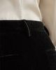 Brunello Cucinelli Women's Sparkling Corduroy Loose Pleated Trousers with Monili - 6