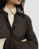 Brunello Cucinelli Women's Sparkling Silk, Alpaca and Wool Rib Knit Cardigan - 5