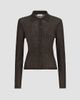 Brunello Cucinelli Women's Sparkling Silk, Alpaca and Wool Rib Knit Cardigan - 7