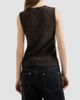 Brunello Cucinelli Women's Sparkling Silk, Alpaca and Wool Rib Knit Top - 3
