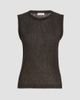 Brunello Cucinelli Women's Sparkling Silk, Alpaca and Wool Rib Knit Top - 7