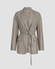 Brunello Cucinelli Women's Sparkling Virgin Wool Pinstripe Blazer with Monili - 1