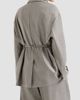 Brunello Cucinelli Women's Sparkling Virgin Wool Pinstripe Blazer with Monili - 3