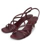 Brunello Cucinelli Women's Strappy Leather Slingback Sandals - 2
