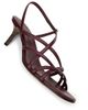 Brunello Cucinelli Women's Strappy Leather Slingback Sandals - 6