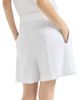 Brunello Cucinelli Women's Stretch Cotton Piqué Active Shorts with Logo - 4