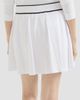 Brunello Cucinelli Women's Stretch Cotton Piqué Mini Skirt with Logo - 3