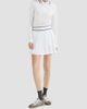 Brunello Cucinelli Women's Stretch Cotton Piqué Mini Skirt with Logo - 6