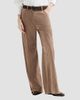 Brunello Cucinelli Women's Suede Baggy Trousers with Monili - 2
