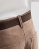 Brunello Cucinelli Women's Suede Baggy Trousers with Monili - 4