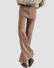 Brunello Cucinelli Women's Suede Baggy Trousers with Monili - 5