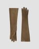 Brunello Cucinelli Women's Suede Long Gloves - 1