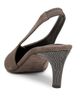 Brunello Cucinelli Women's Suede Snip-Toe Slingback Pumps - 3