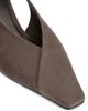 Brunello Cucinelli Women's Suede Snip-Toe Slingback Pumps - 6