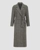 Brunello Cucinelli Women's Techno Alpaca Check Tweed Coat with Monili - 1