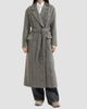 Brunello Cucinelli Women's Techno Alpaca Check Tweed Coat with Monili - 3
