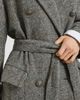 Brunello Cucinelli Women's Techno Alpaca Check Tweed Coat with Monili - 6