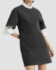 Brunello Cucinelli Women's Techno Cotton and Cashmere Interlock T-Shirt Dress - 5