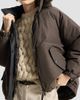 Brunello Cucinelli Women's Techno Cotton Taffeta Detachable Hood Outerwear Jacket - 5