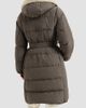 Brunello Cucinelli Women's Techno Cotton Taffeta Down Coat with Shearling Inserts - 3