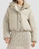 Brunello Cucinelli Women's Techno Cotton Taffeta Down Jacket with Detachable Shearling Insert - 2