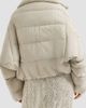 Brunello Cucinelli Women's Techno Cotton Taffeta Down Jacket with Detachable Shearling Insert - 3