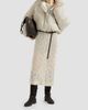 Brunello Cucinelli Women's Techno Cotton Taffeta Down Jacket with Detachable Shearling Insert - 6