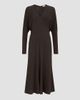 Brunello Cucinelli Women's Techno Wool Jersey Dress with Monili - 1